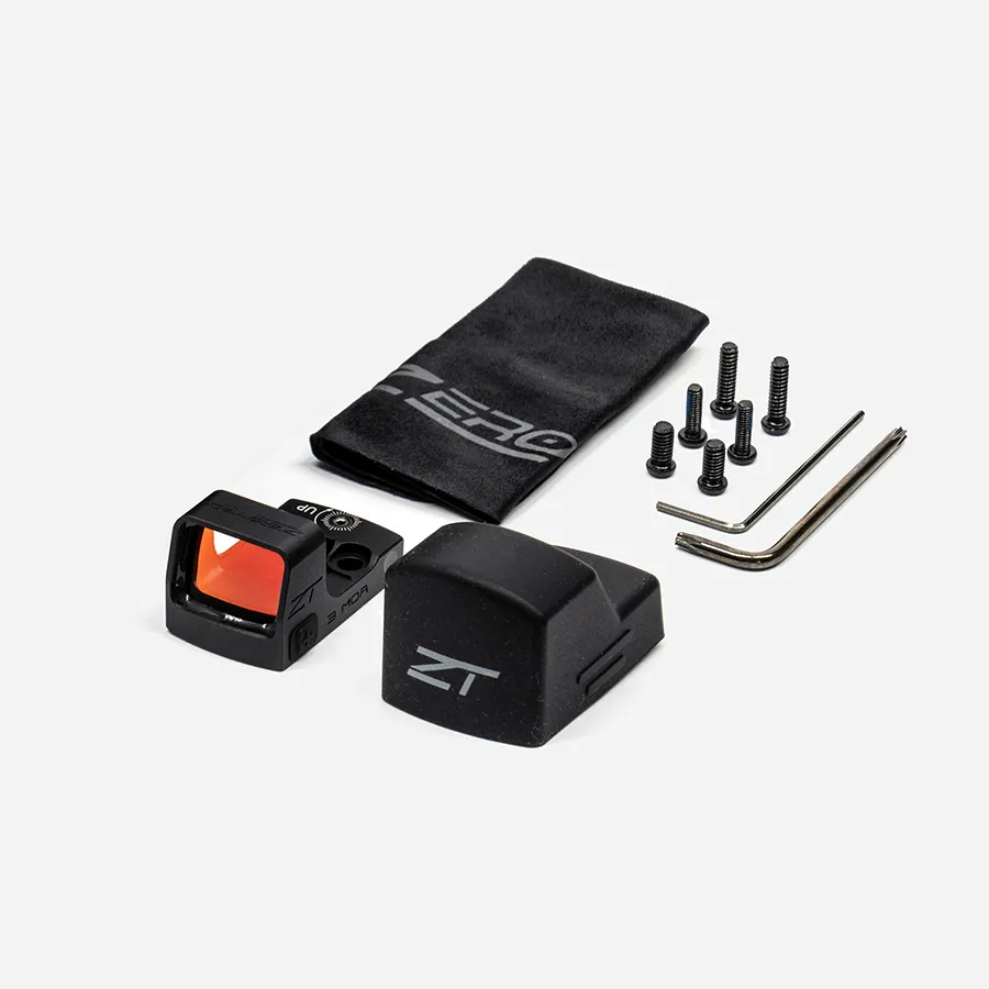 ZEROTECH THRIVE HD MICRO REFLEX MULTI RED RETICLE 3 MOA