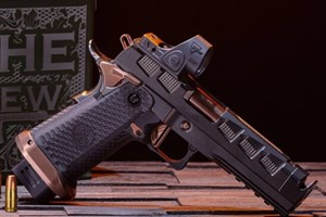 WATCHTOWER APACHE PEW VIEW LIMITED EDITION 9MM WITH TRIJICON SRO 2.5 MOA RED DOT