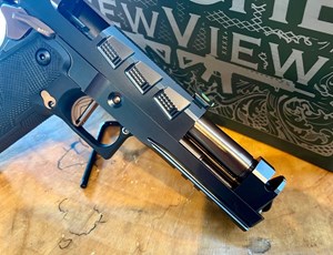 WATCHTOWER APACHE PEW VIEW LIMITED EDITION 9MM WITH TRIJICON SRO 2.5 MOA RED DOT