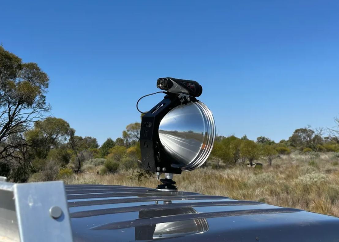 WGIA POWA BEAM 9 INCH V2  THERMAL CAMERA BRACKET