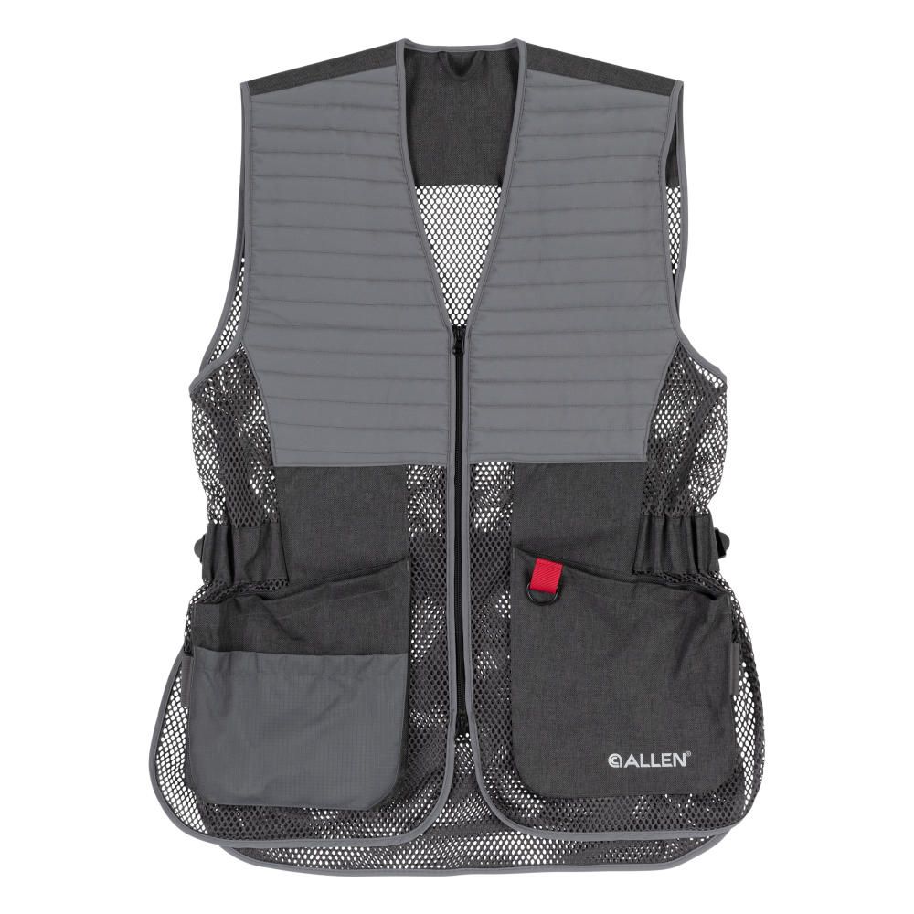 ALLEN COMPETITOR SHOOTING VEST AMBI MED / LGE GREY