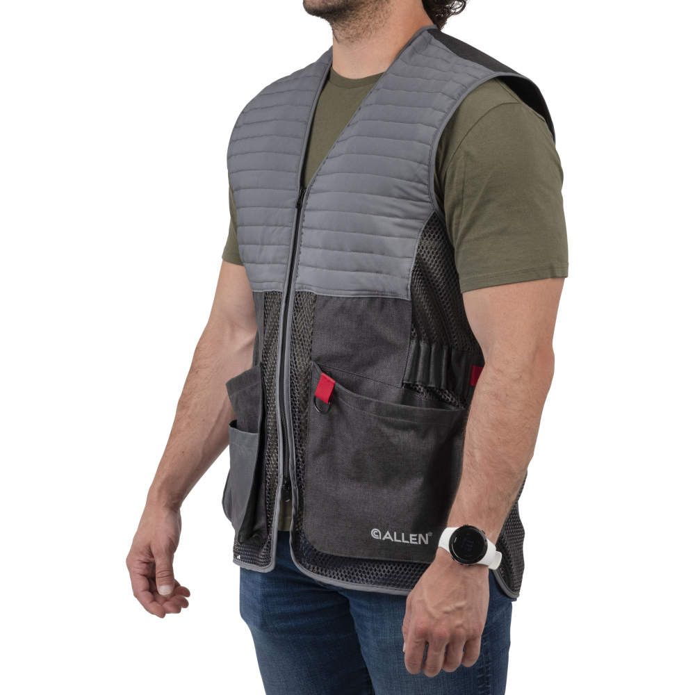 ALLEN COMPETITOR SHOOTING VEST AMBI XL / 2XL GREY ALLEN COMPETITOR SHOOTING VEST AMBI XL / 2XL GREY