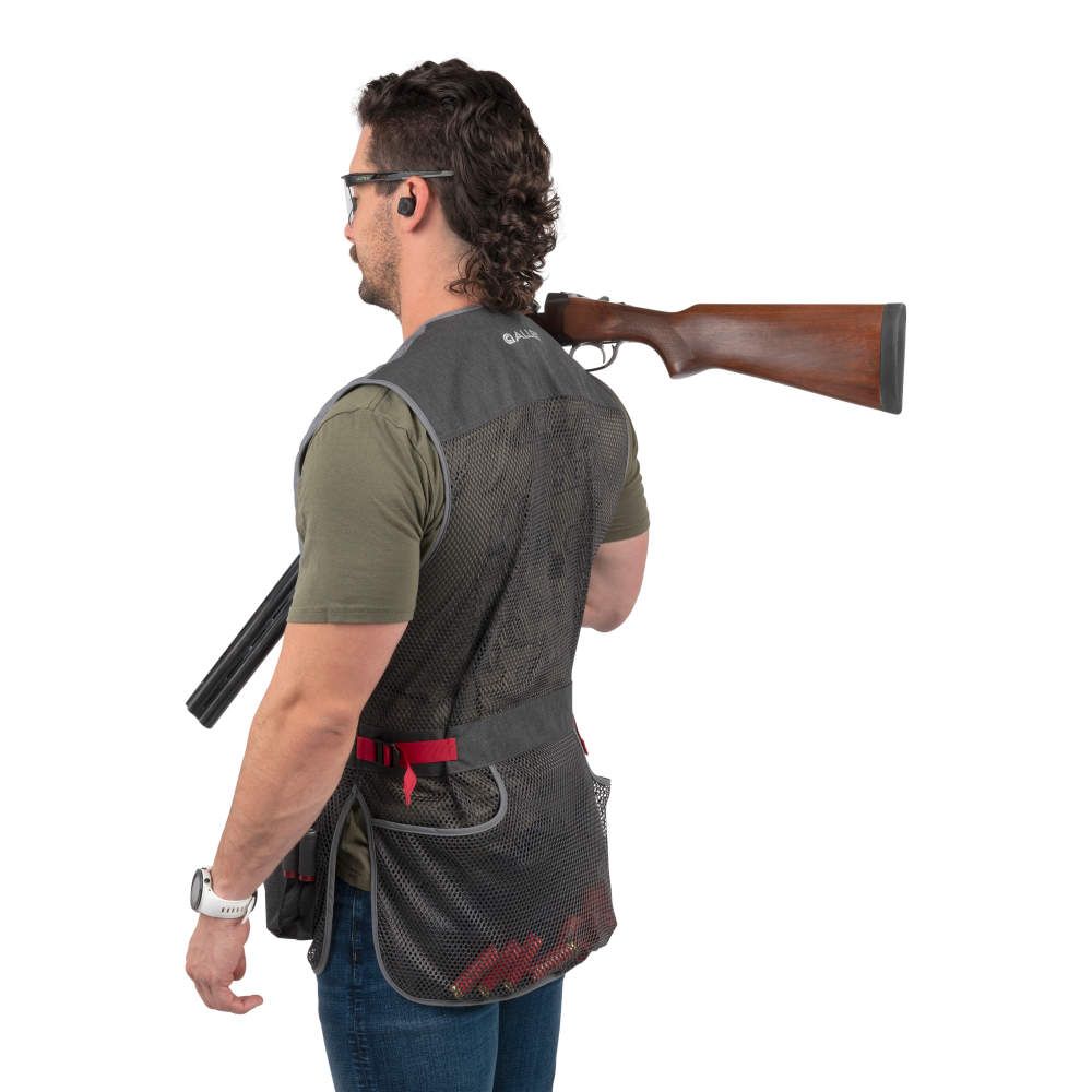 ALLEN COMPETITOR SHOOTING VEST AMBI XL / 2XL GREY ALLEN COMPETITOR SHOOTING VEST AMBI XL / 2XL GREY