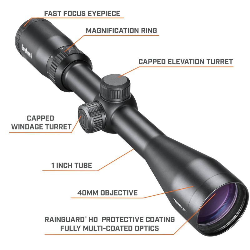 BUSHNELL TROPHY XLT 3-9X40 DOA QBR BUSHNELL TROPHY XLT 3-9X40 DOA QBR