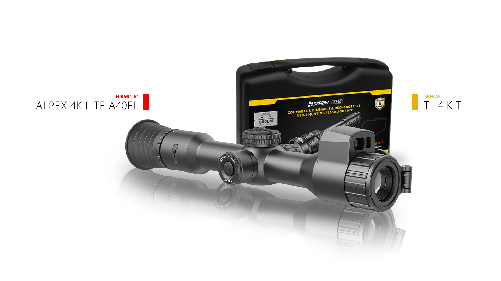 HIKMICRO ALPEX 4K LITE A40EL HIKMICRO ALPEX 4K LITE A40EL