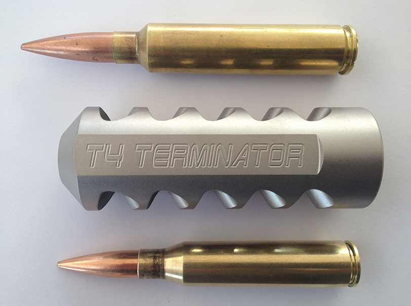 TERM T4 5/8X24 .338 MUZZLE BRAKE