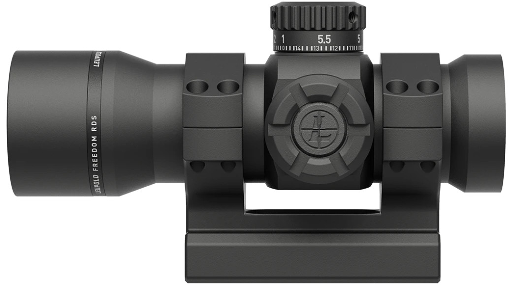LEUPOLD FREEDOM RDS ILL BLACK RING 1X34 34MM RED DOT 223 BDC 1 MOA DOT + MOUNT