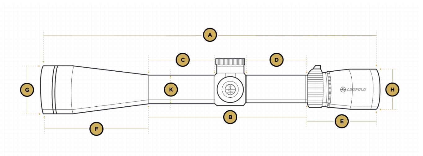 LEUPOLD FX-II 2.5X20 ULTRALIGHT MATTE WIDE DUPLEX