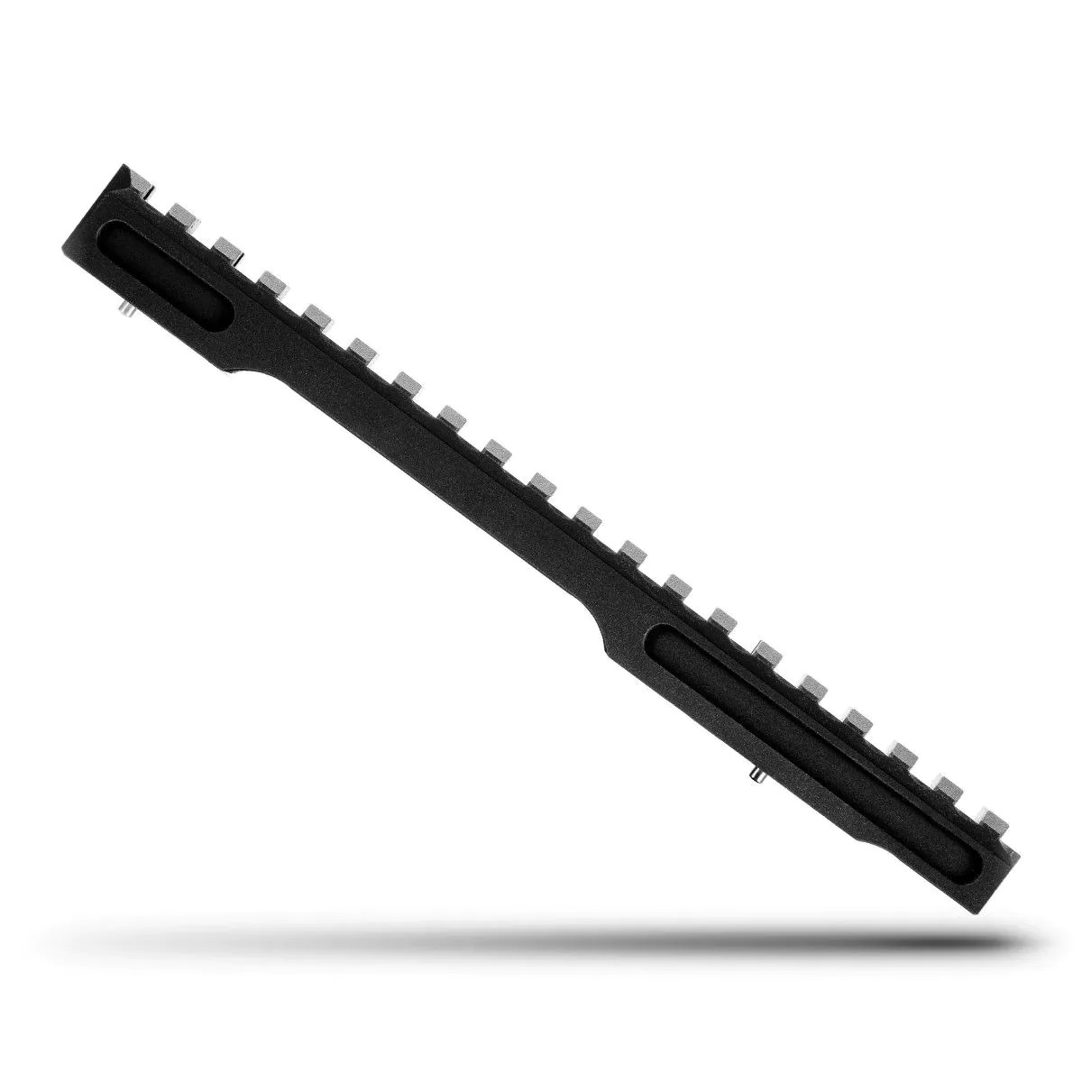 MDT HIGH SCOPE BASE PIC RAIL REM 700 LA BLACK