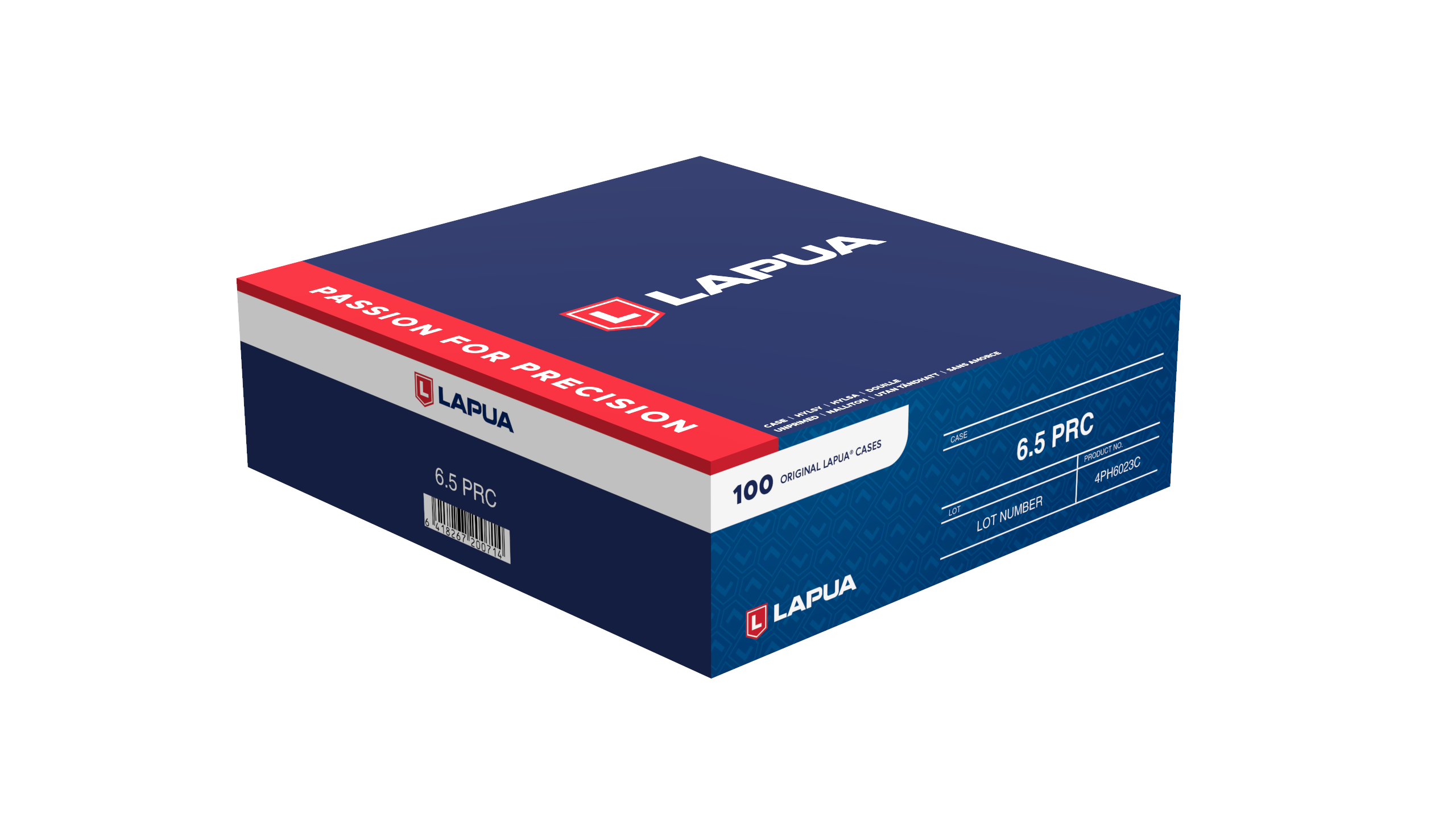 LAPUA BRASS 6.5 PRC 100PK