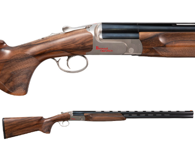 PERAZZI HT TRAP 12G 75CM NICKEL ACTION RED SCRIPT ADJ STOCK MC & 10 CHOKE