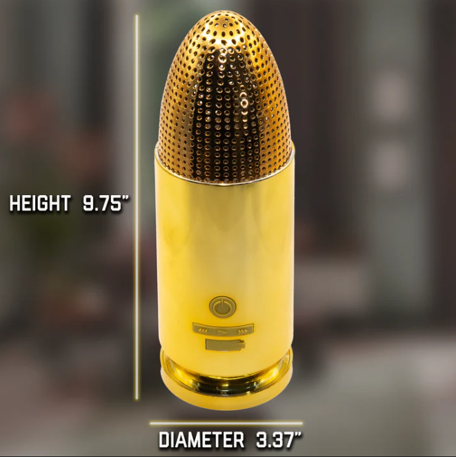 9MM BULLET BLUETOOTH SPEAKER