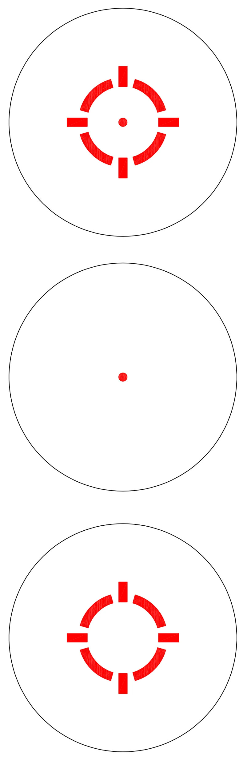 SABRE XRD 33 OPEN RED DOT 3 MOA DOCTER FOOTPRINT PLUS QD PICATINNY