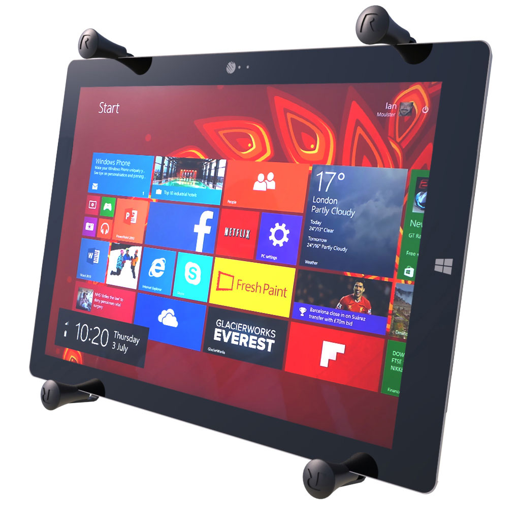 REAL MOUNTS X-GRIP FOR 12 IN TABLETS