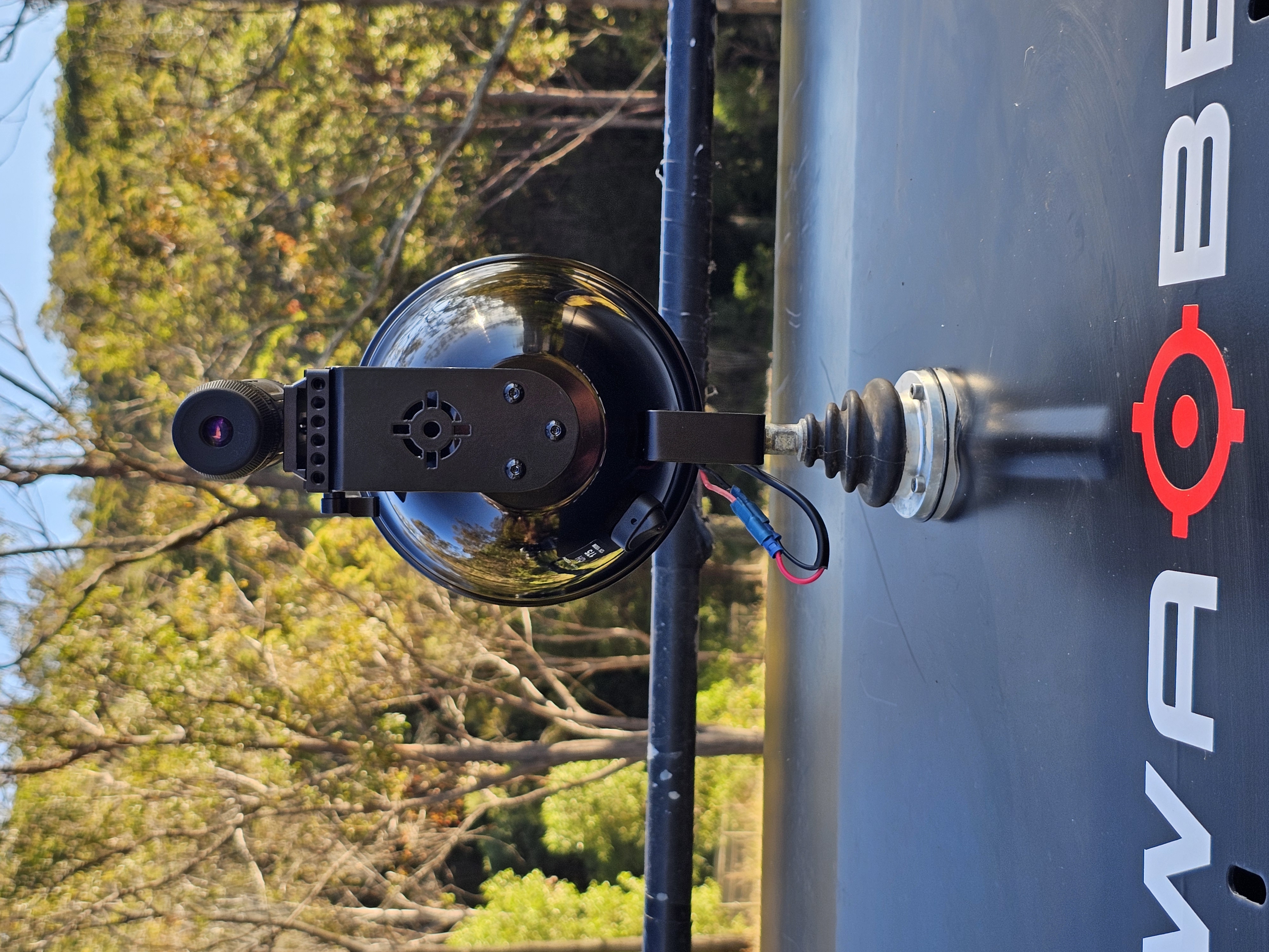 POWA BEAM 7IN QH SPOTLIGHT WITH THERMAL MOUNT POWA BEAM 7IN QH SPOTLIGHT WITH THERMAL MOUNT