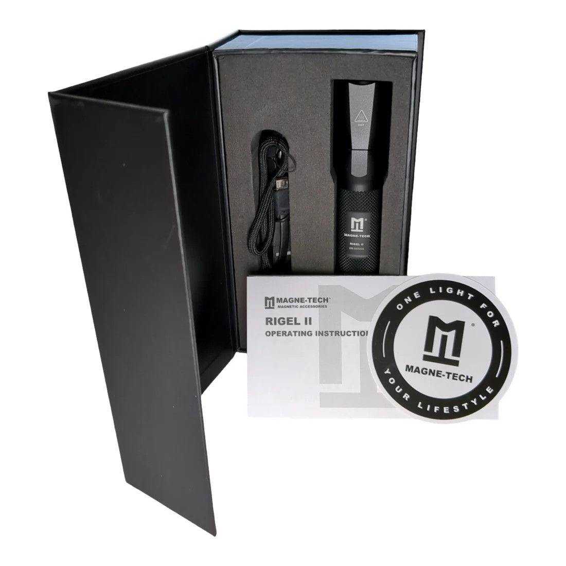 MAGNE-TECH RIGEL II: 1100lm MAGNETIC TACTICAL FLASHLIGHT