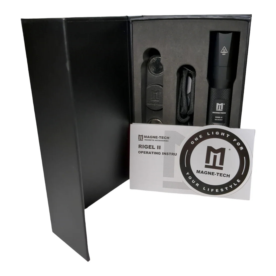 MAGNE-TECH RIGEL II: 1100lm MAGNETIC TACTICAL FLASHLIGHT