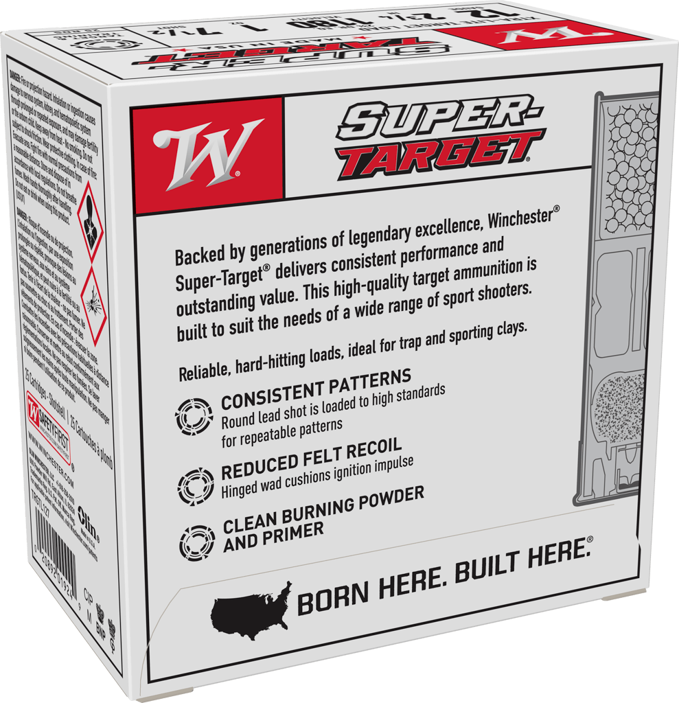 WINCHESTER SUPER TARGET XTRA-LITE 1180 FPS 28GM SLAB (250 RNDS)