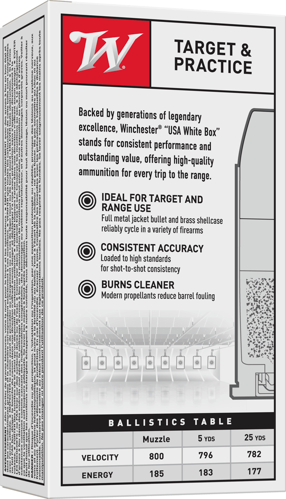 WINCHESTER 38SP 130GR FMJ 50PK