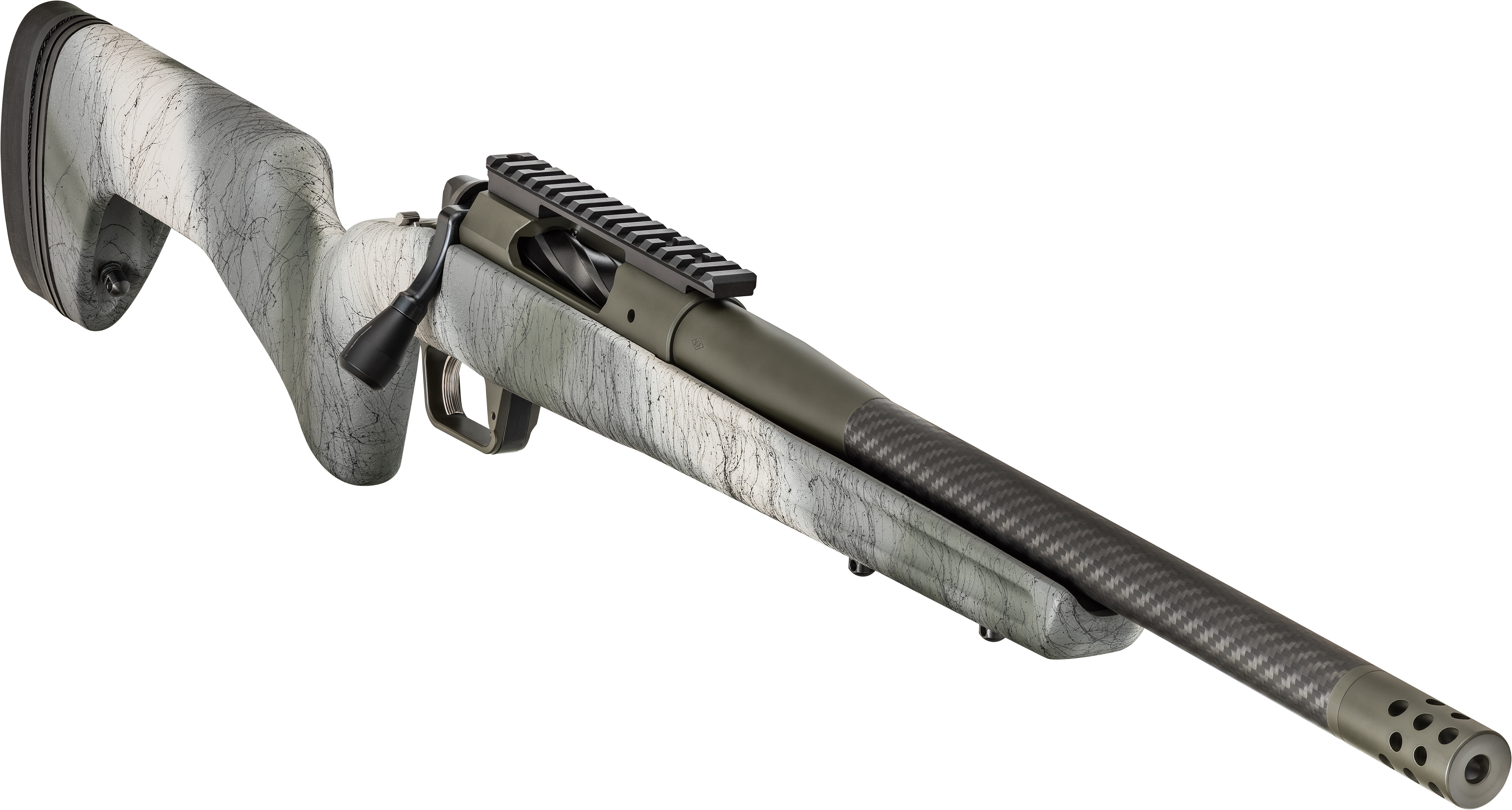 SPRINGFIELD 2020 REDLINE CARBON OLIVE BLACK + MUZZLE BRAKE 3 SHOT