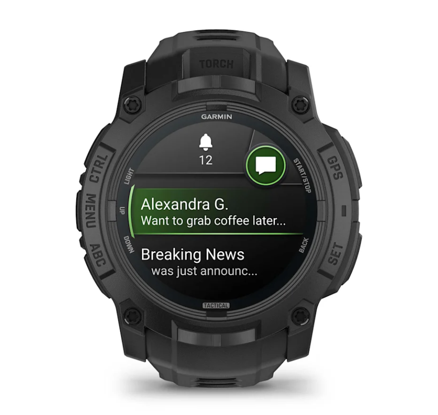 GARMIN INSTINCT 3 - 50MM AMOLED TACTICAL EDITION