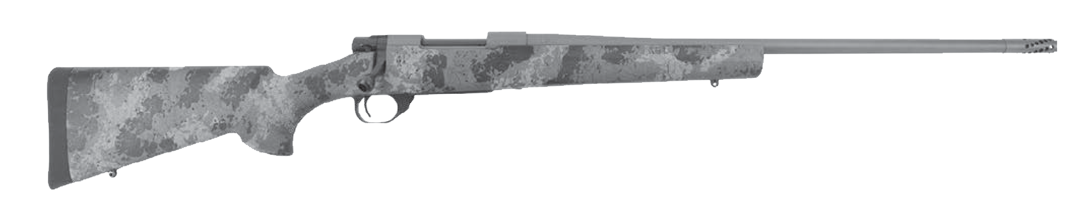 HOWA FENCE LINE M1500 RIFLE GREY LIGHT