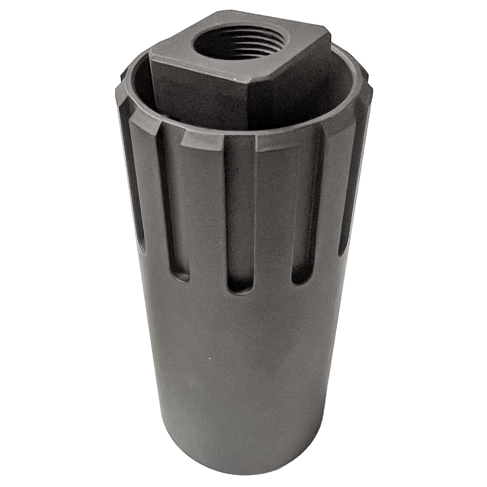 WARWICKS JACKETED MUZZLE BRAKE 1/2x28TPI