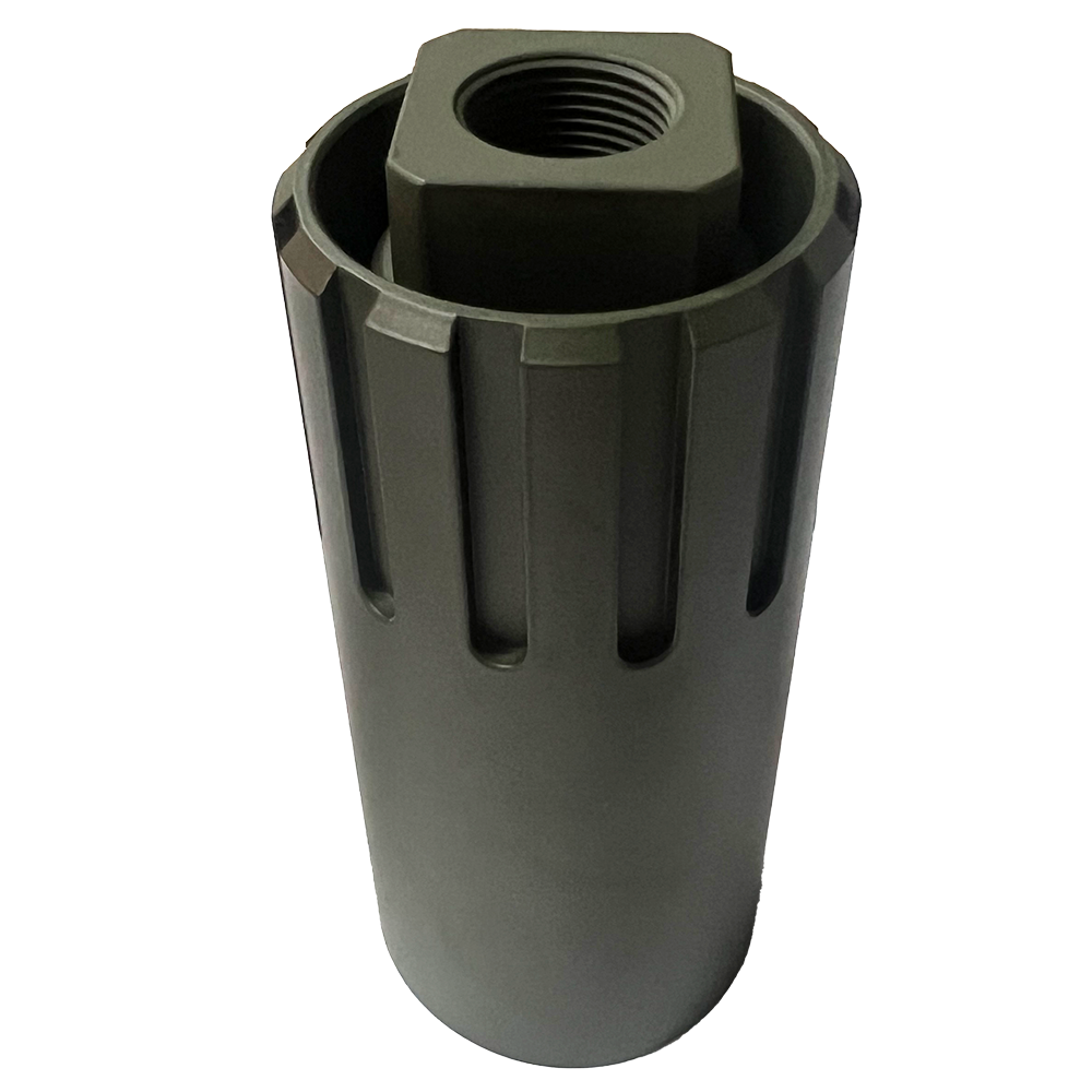 WARWICKS JACKETED MUZZLE BRAKE 1/2x20TPI