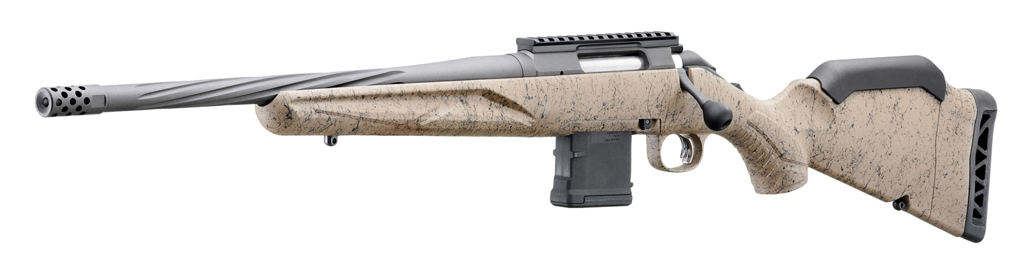 RUGER AMERICAN RIFLE RANCH GEN II LEFT HAND 16IN + MUZZLE BRAKE