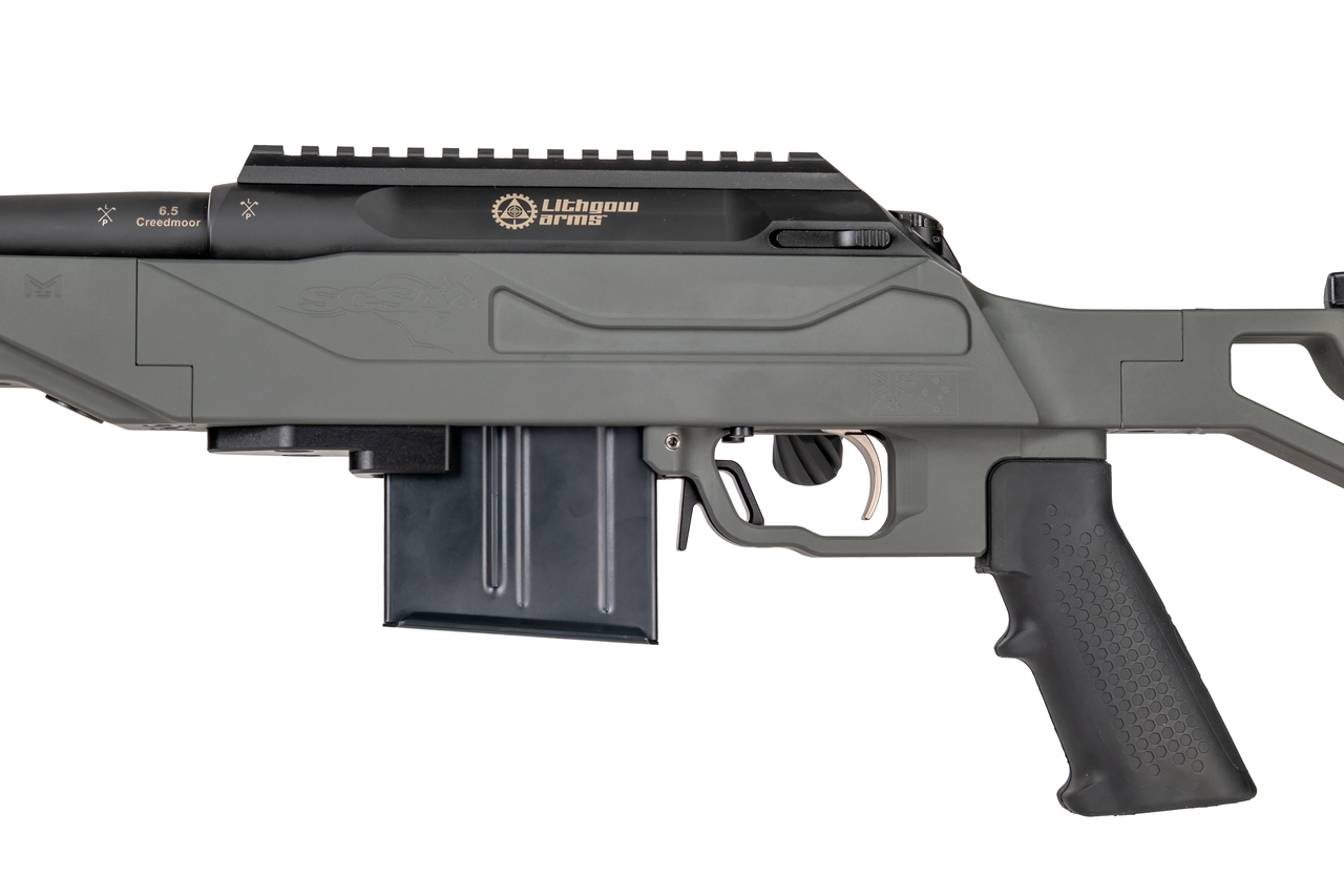 LITHGOW RIFLE 243WIN RH OUTBACK THRD UNEF 5/8 BLK
