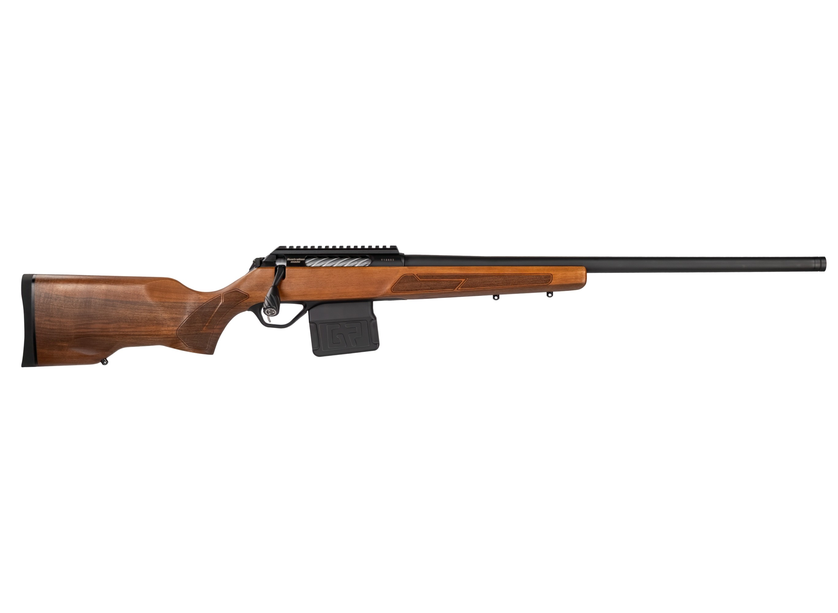 LITHGOW RIFLE 223REM RH LA102 VARMINT THRD UNEF 1/2 28 BLK