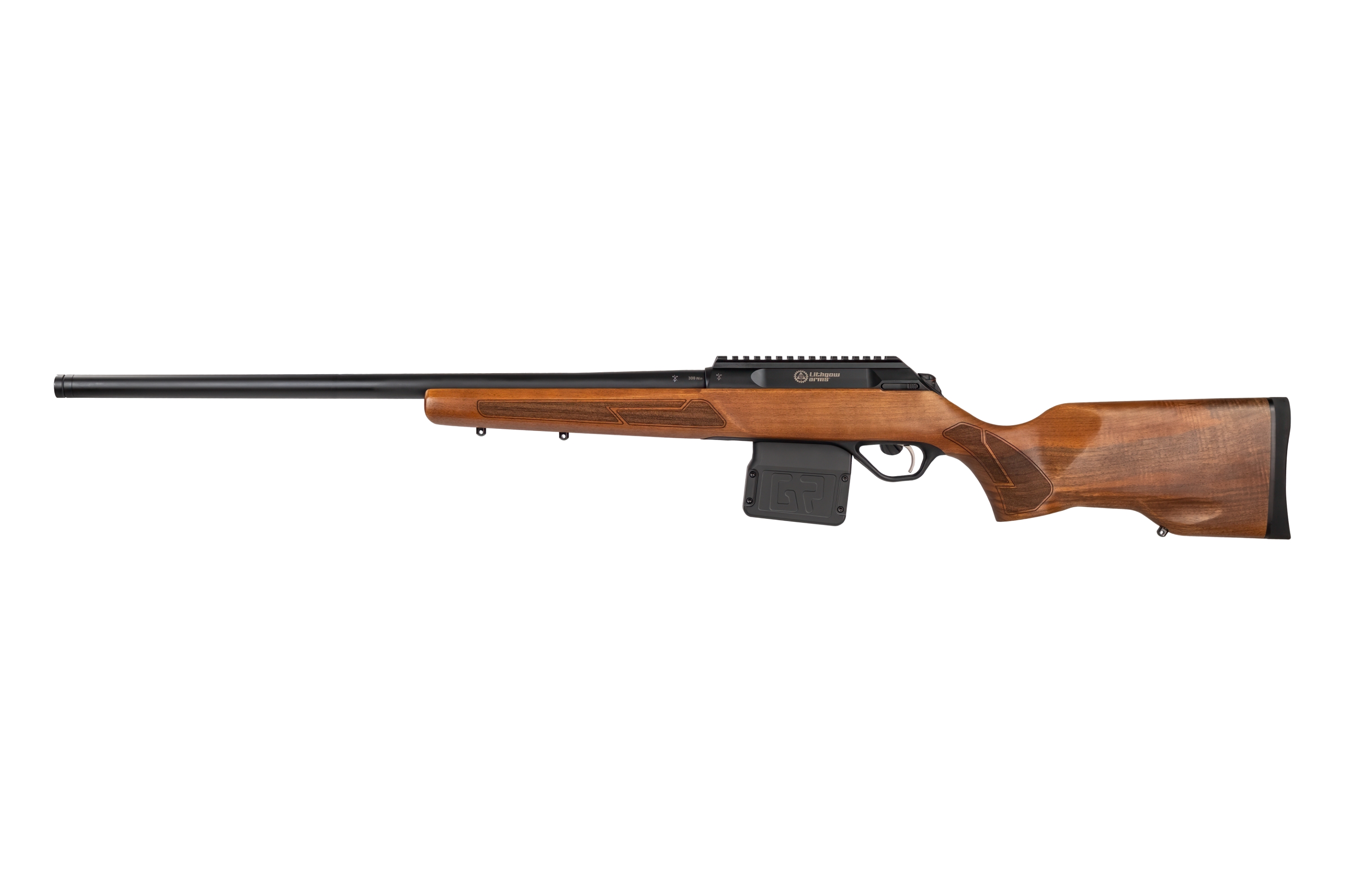 LITHGOW RIFLE 223REM RH LA102 VARMINT THRD UNEF 1/2 28 BLK