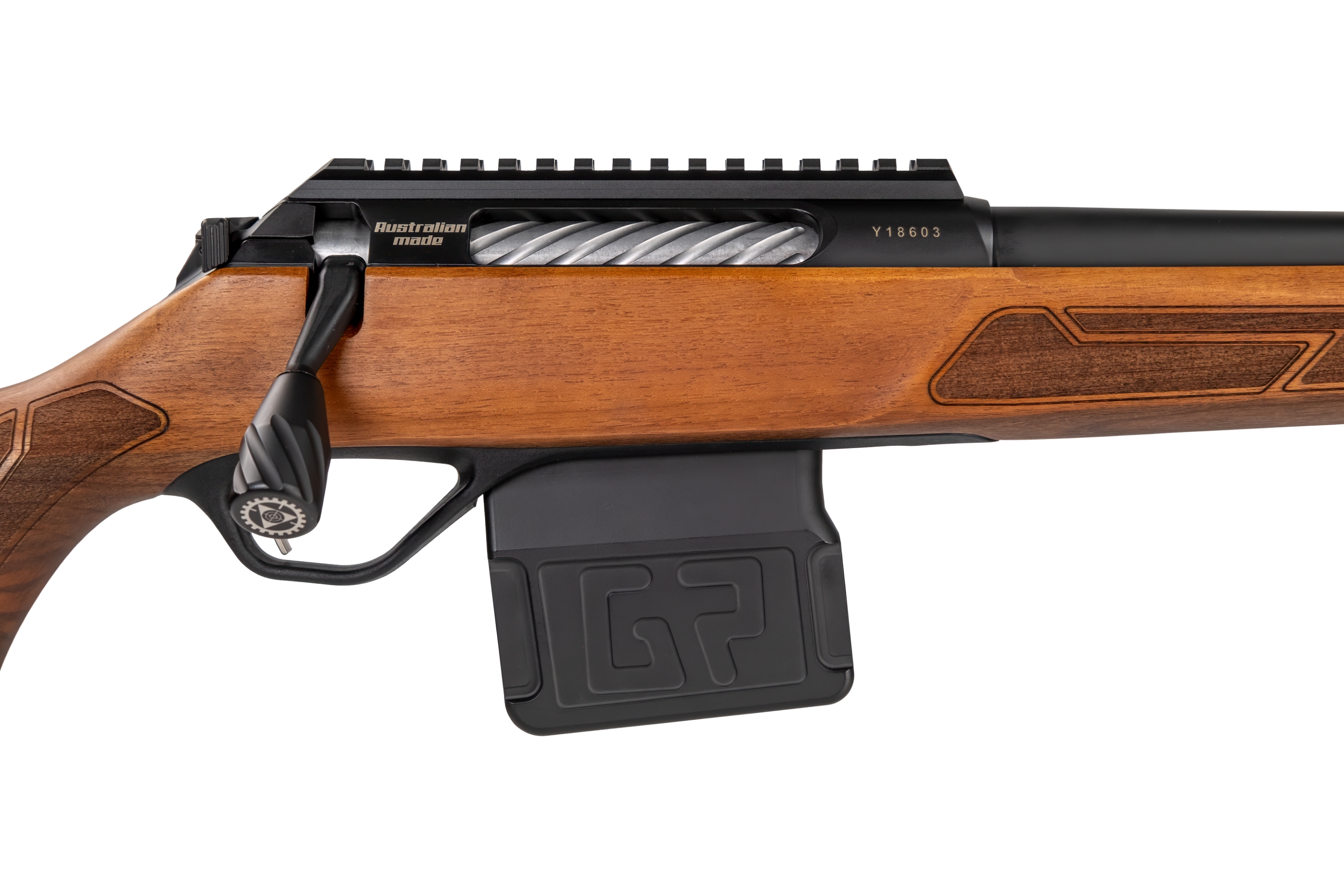 LITHGOW RIFLE 223REM RH LA102 VARMINT THRD UNEF 1/2 28 BLK