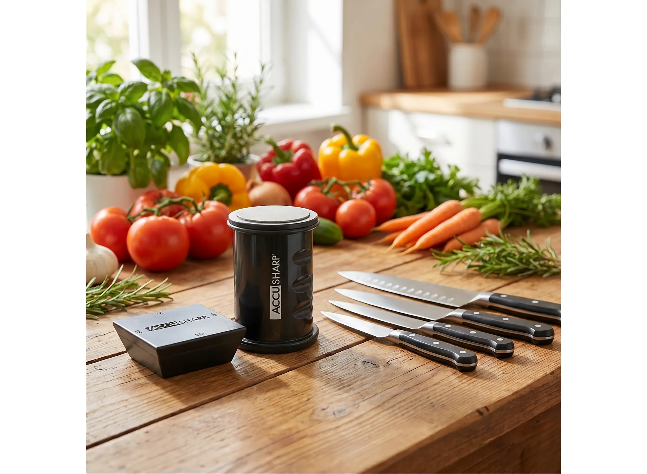 ACCUSHARP 2 STONE ROLLING KNIFE SHARPENER