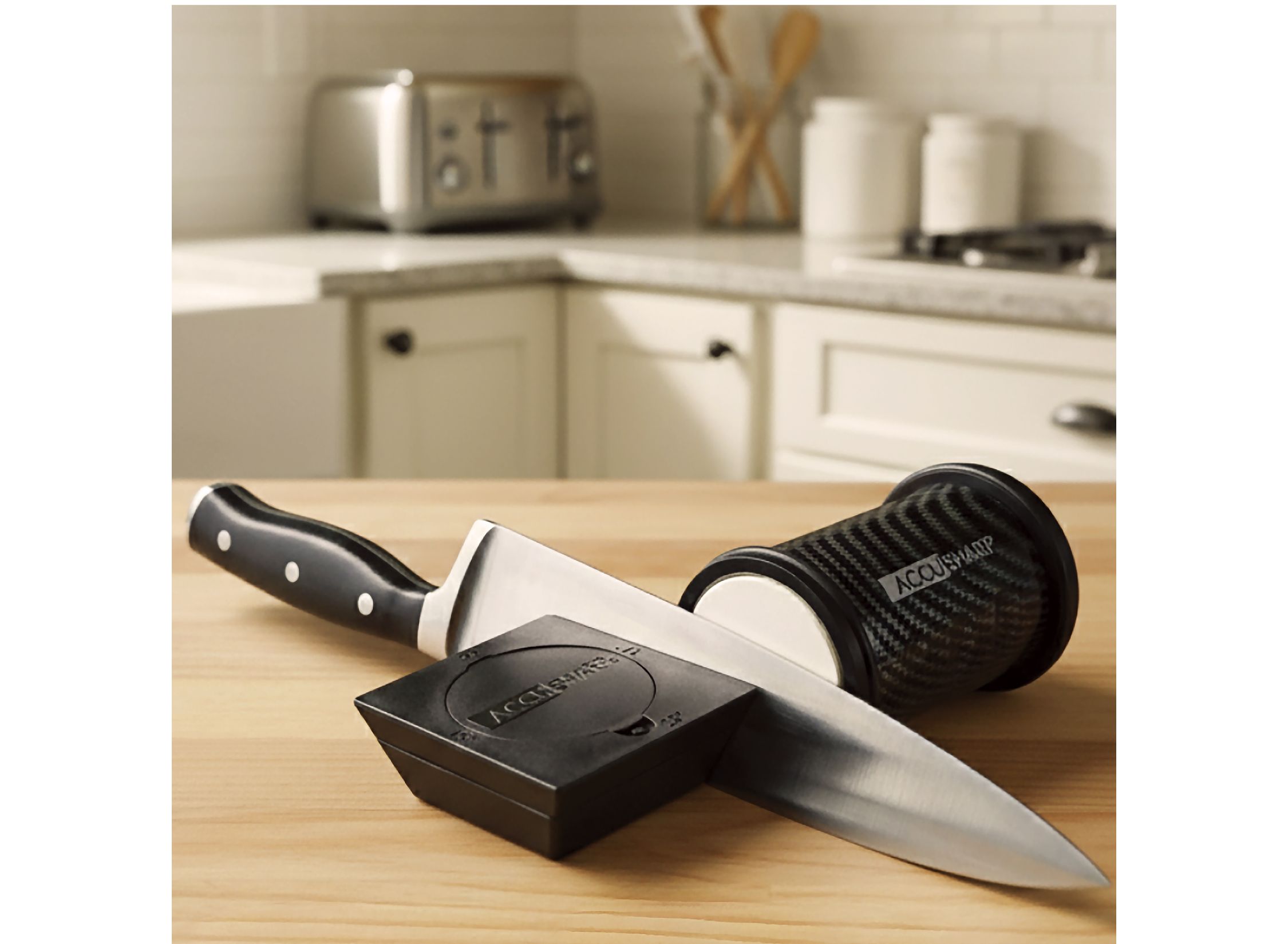 ACCUSHARP 4 STONE ROLLING KNIFE SHARPENER