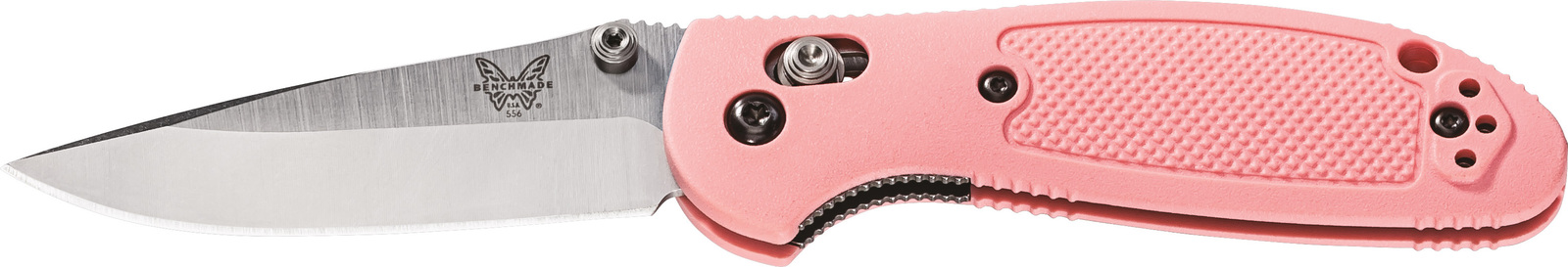 BENCHMADE MINI GRIPTILIAN AXIS FOLDING KNIFE | PINK