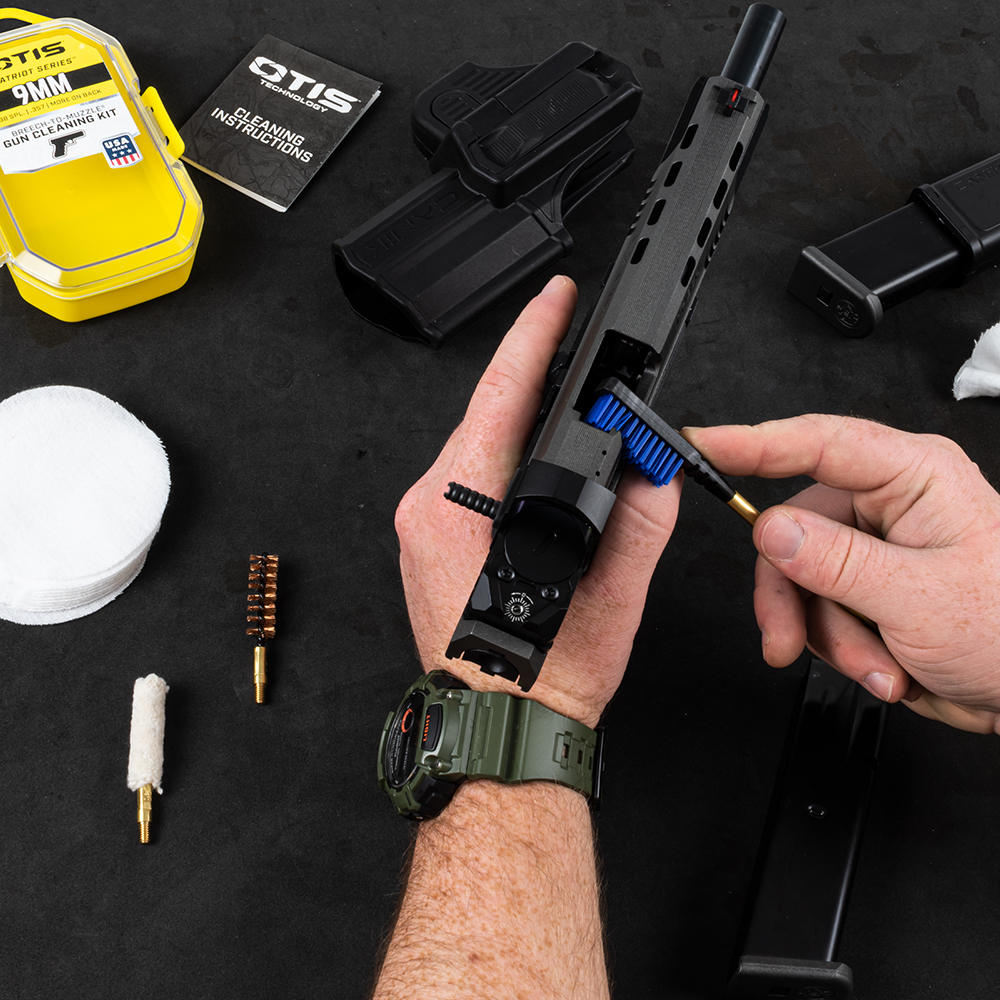 OTIS PATRIOT SERIES PISTOL CLEANING KIT | 9MM/.38 CAL