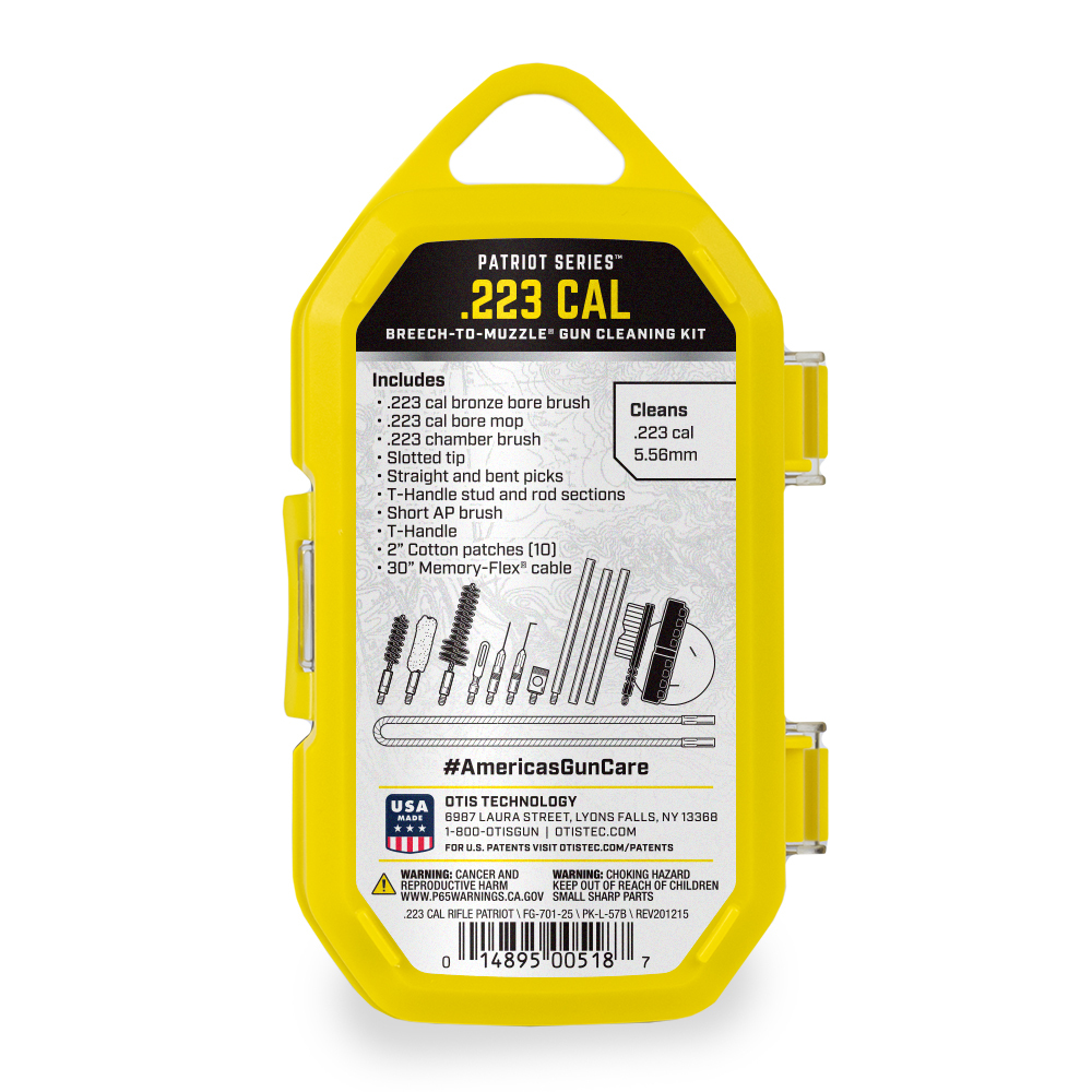 OTIS PATRIOT SERIES CLEANING KIT | .22 CALIBRE OTIS PATRIOT SERIES CLEANING KIT | .22 CALIBRE