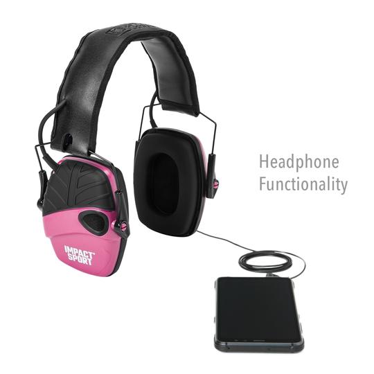 HOWARD LEIGHT IMPACT SPORT | PINK | The Outpost - Arms and Munitions