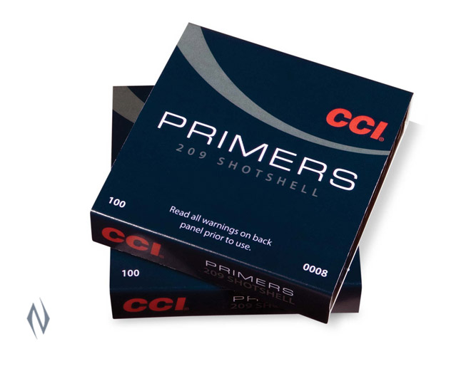 CCI PRIMER 209 SHOTSHELL 100PK