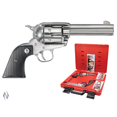 RUGER VAQUERO SASS 357 STAINLESS 117MM PAIRS ONLY