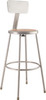 Fixed Height Round Hardboard Seat Stool - NPS