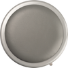 Heavy Duty Vinyl Padded Fixed Height Round Steel Stool - NPS 6400 **Seat Cushion - Grey Frame**