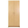 Teacher Tall Storage Cabinet - Tot Mate TM2264 **Double Door - Maple**