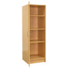 Teacher Tall Storage Cabinet - Tot Mate TM2084 **Single Door - Maple**