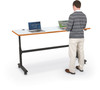 Rectangle Height Adjustable Sit/Stand Flipper Table - MooreCo 