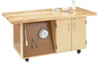 Access Touchdown Butcher Block Worktop Cabinet - Diversified EMWB-6