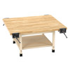 Diversified WW4 Forum Four-Station Fixed Workbench - 4 Vices
**Optional Vices Sold Separately**