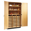 Diversified 351-4822 Access Tote Tray and Shelf Storage Cabinet