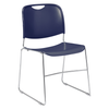 Ultra-Compact Sled Base Plastic Stack Chair - NPS 8500